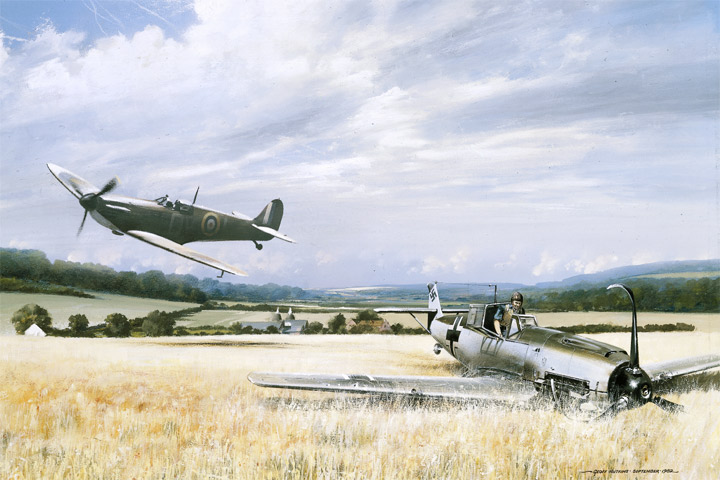 BB5-Victory-over-Kent-Spitfire-Me109
