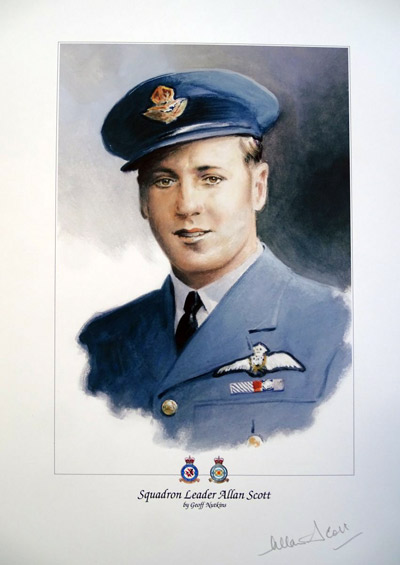 Pilot Portrait - Allan Scott