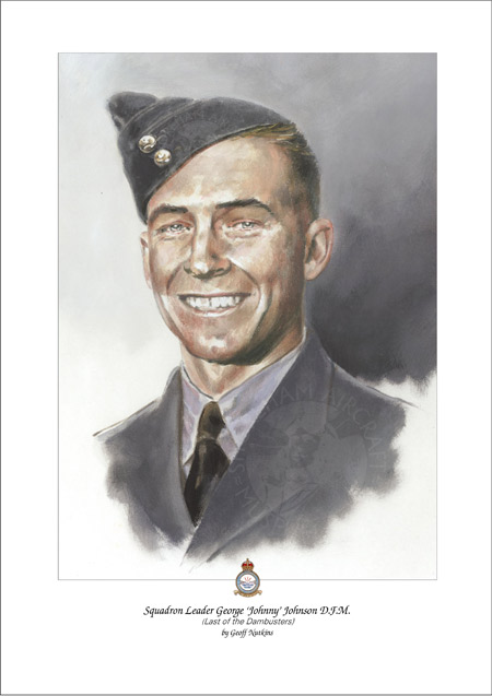 Pilot Portrait - George 'Johnny' Johnson