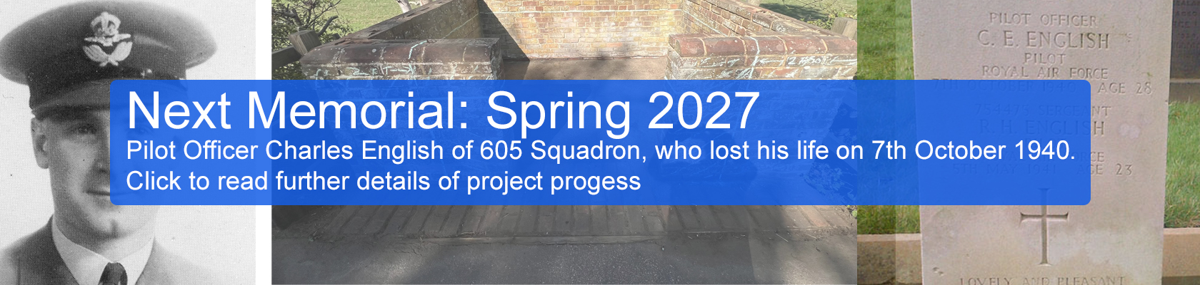 Next memorial Spring 2027