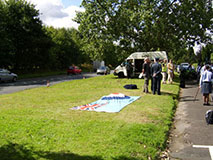 Flt Lt Hughes memorial