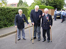 Flt Lt Hughes memorial